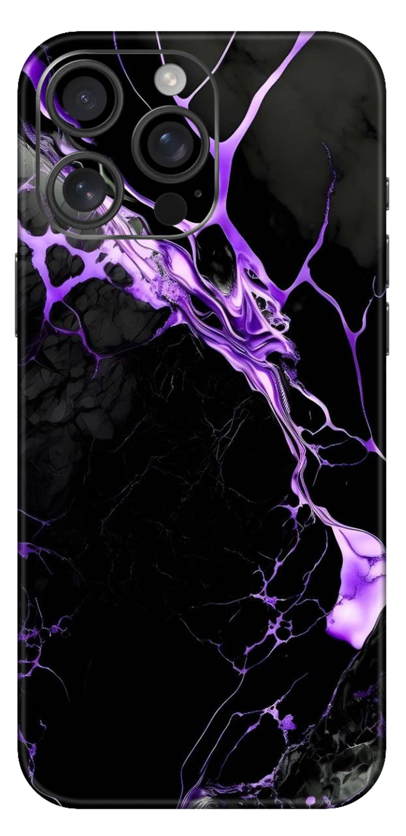 Marble Mobile Skin (Voilet Marbel) - All Mobile Available
