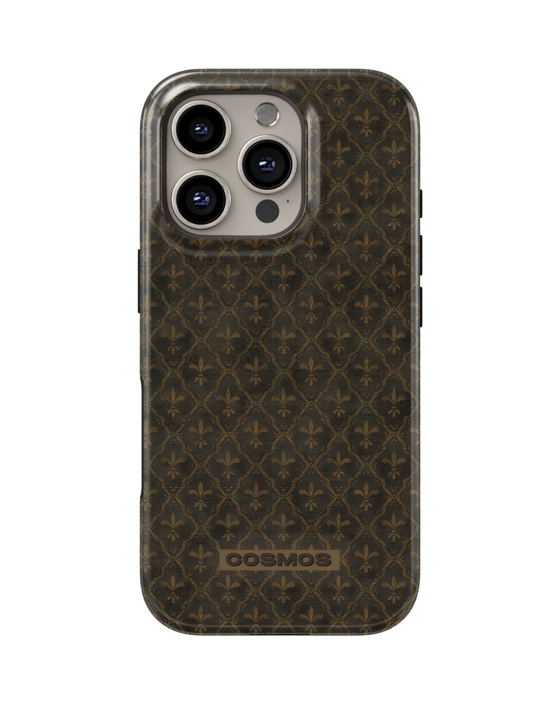 iPhone 16 Pro Max Tank Case | Textures (Antique Fleur)