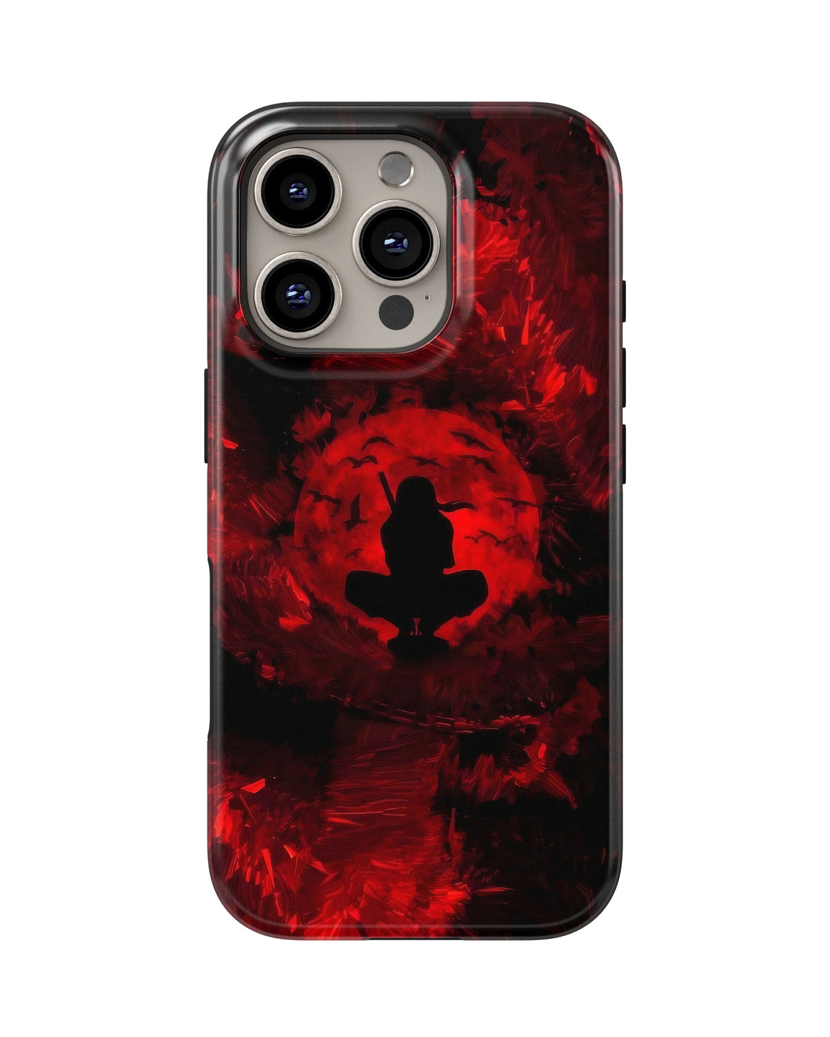 iPhone 16 Pro Max Tank Case | Anime (Blood Moon)