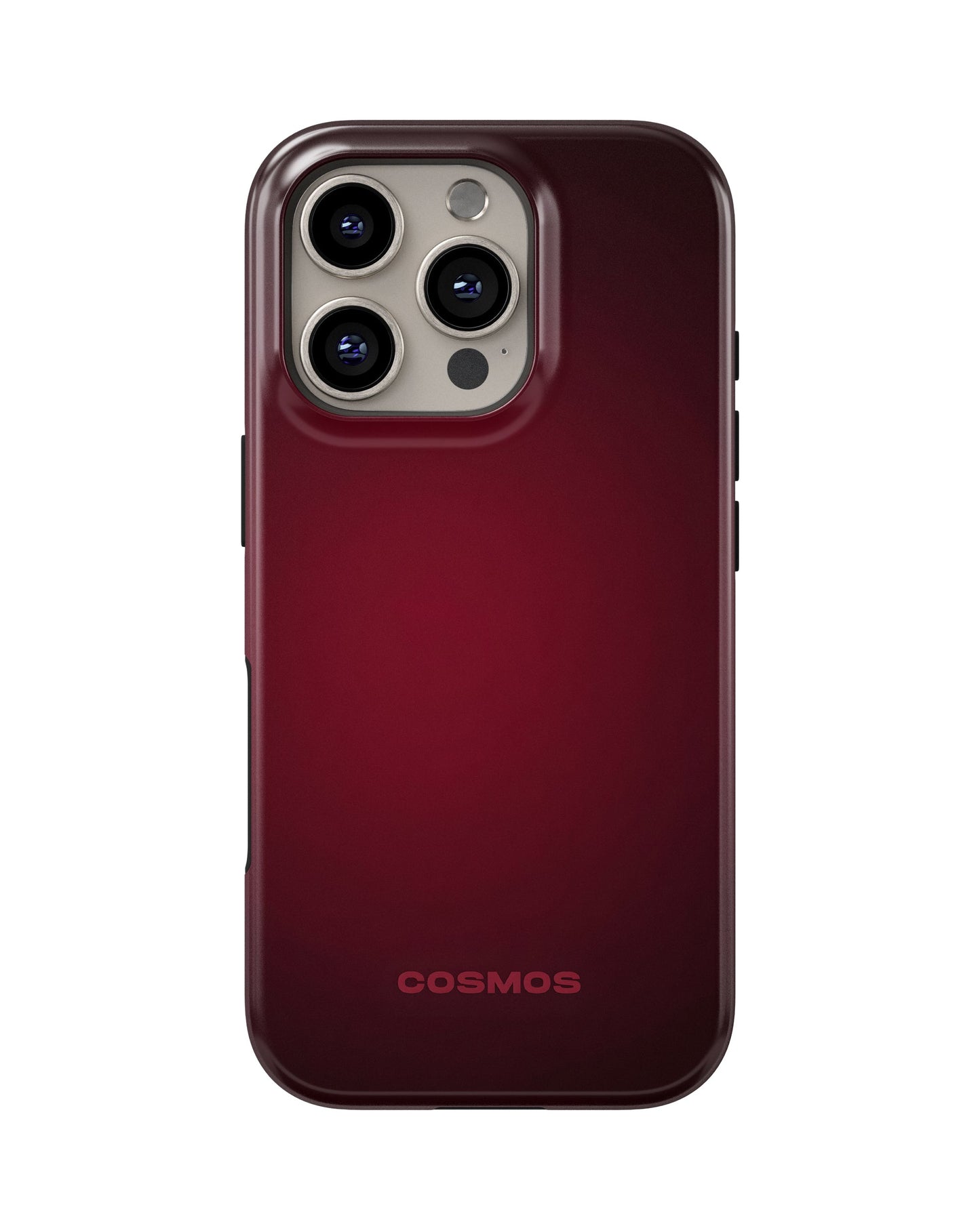 iPhone 16 Pro Max Tank Case | Textures (Burgundy Fade)