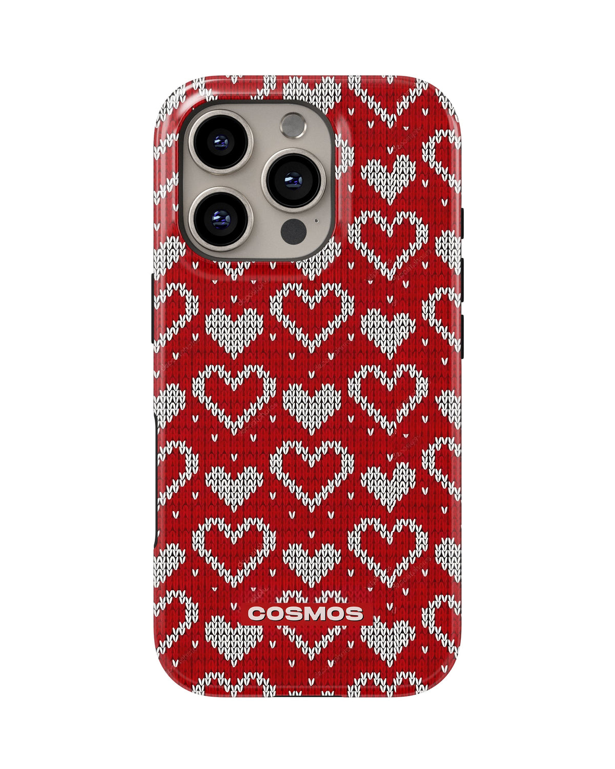 iPhone 16 Pro Tank Case | Textures (Candy Hearts)