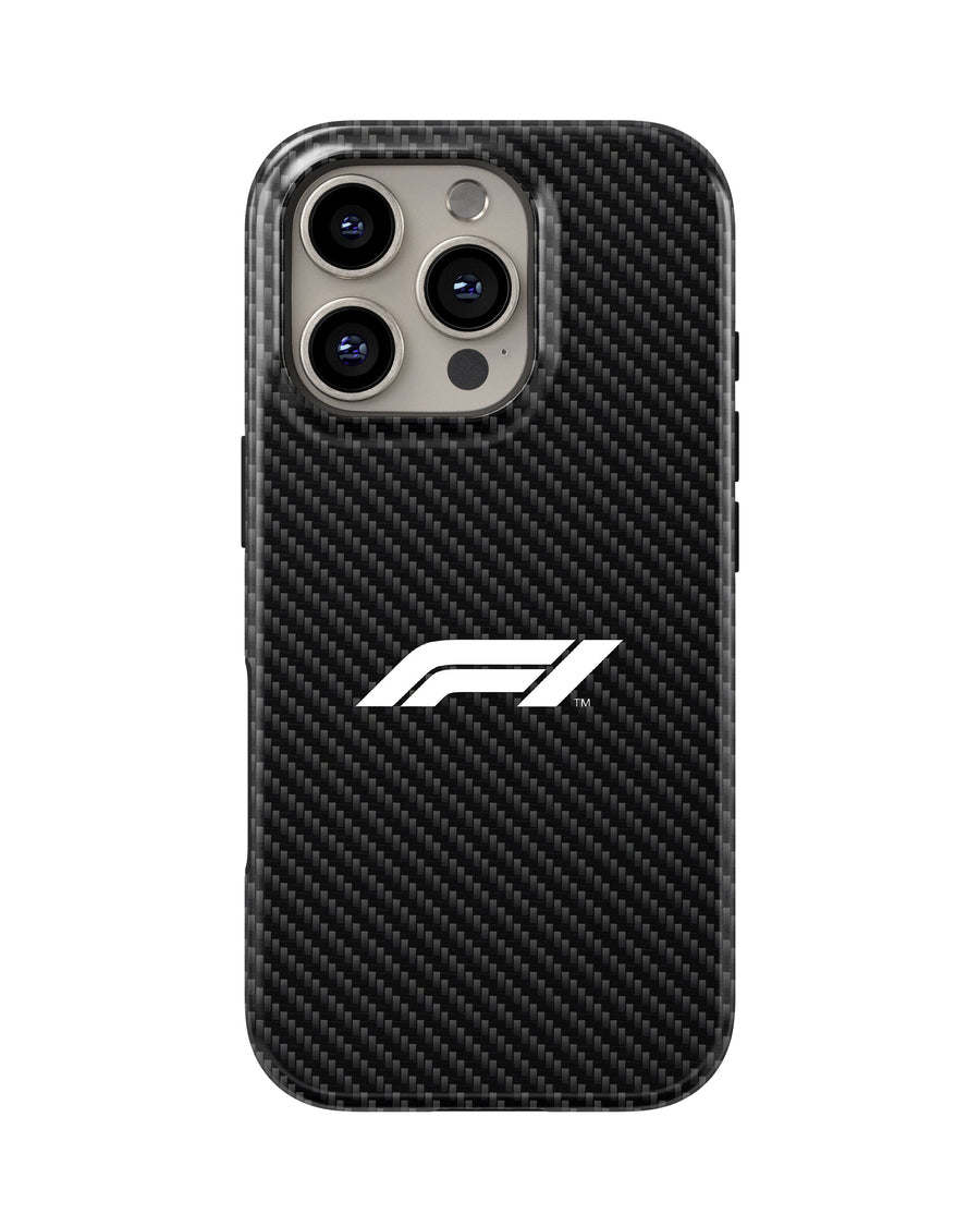 iPhone 16 Pro Tank Case | Formula 1 (Carbon Grid)