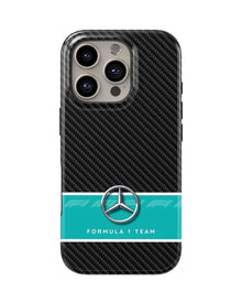 iPhone 16 Pro Max Tank Case | Formula 1 (Carbon Mercedes)