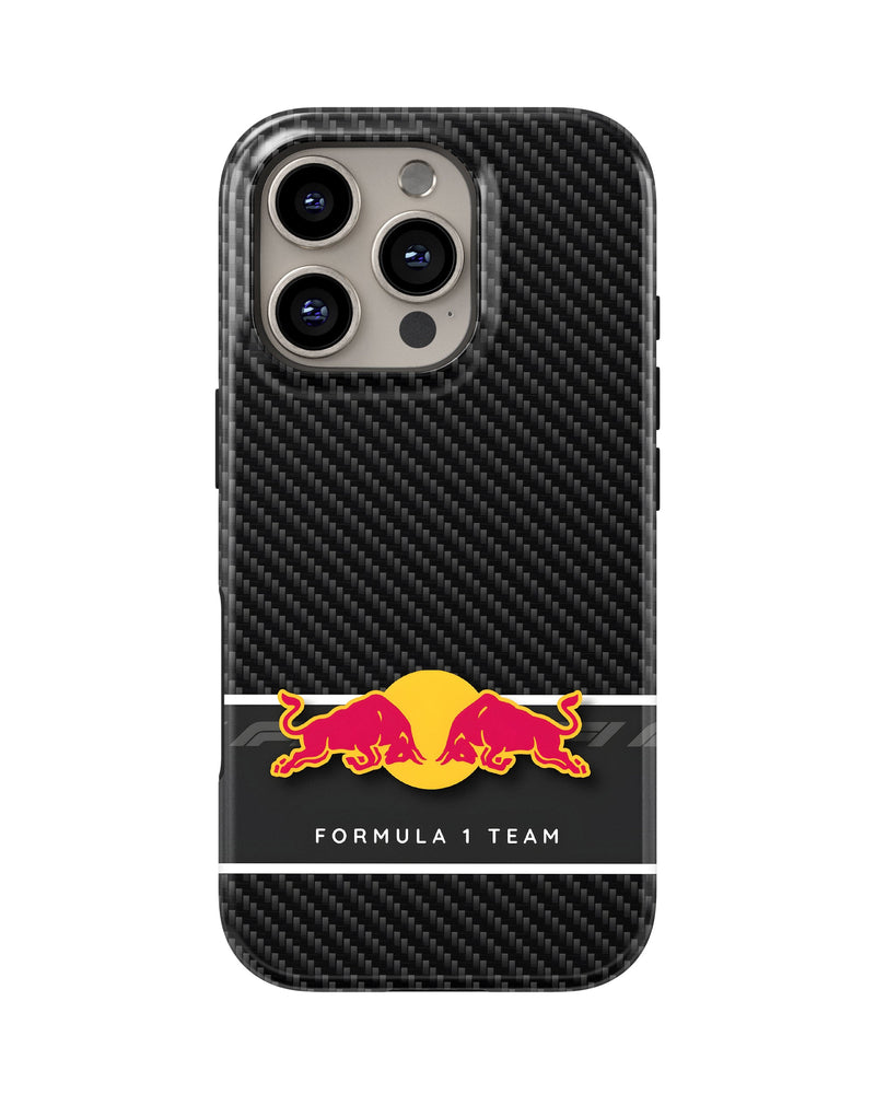 iPhone 16 Pro Max Tank Case | Formula 1 (Carbon Redbull)