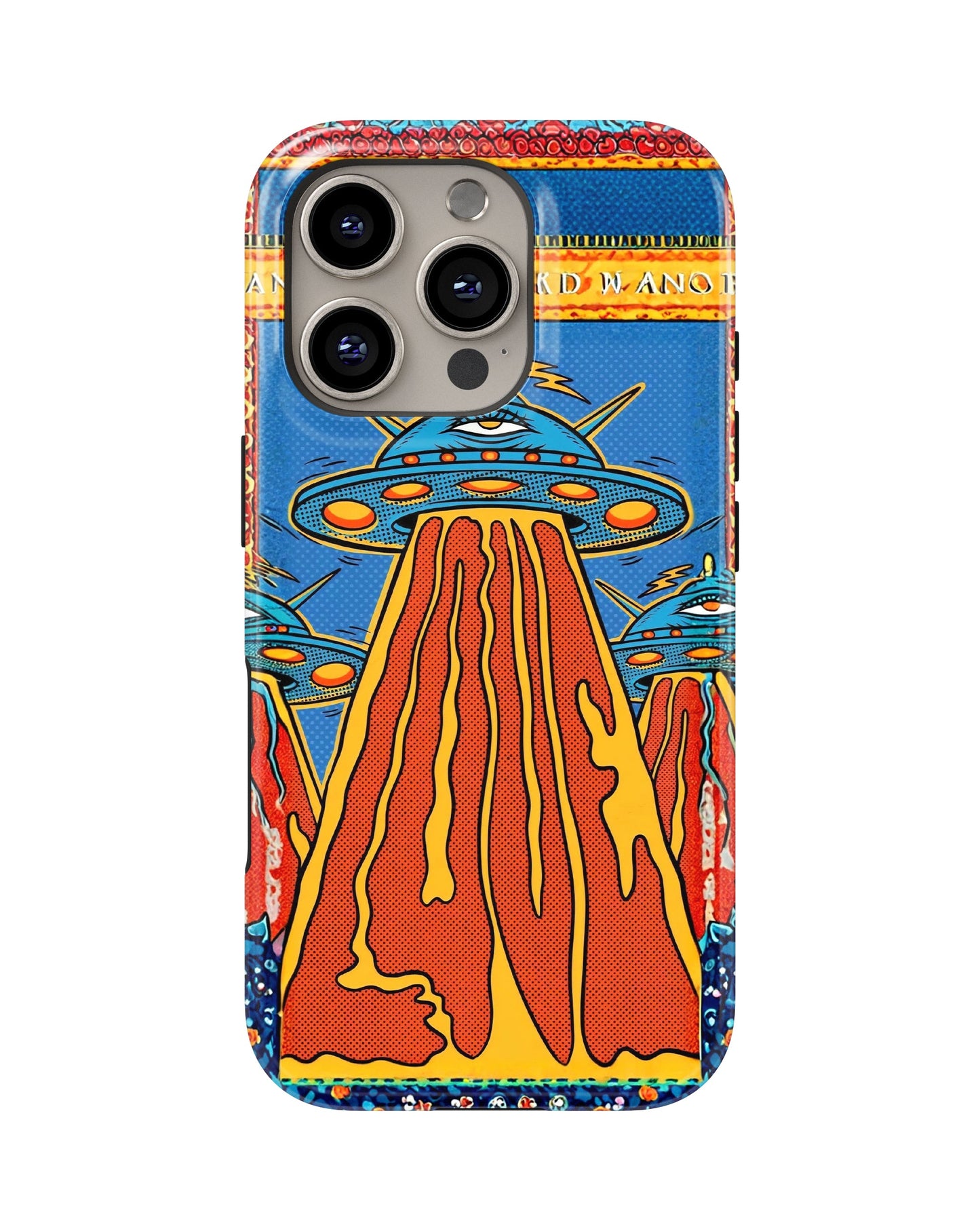 iPhone 16 Pro Tank Case | Modernism (Cosmic Invasion)