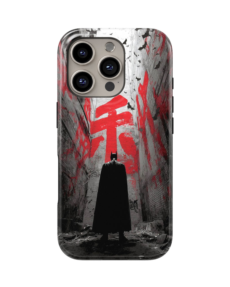 iPhone 16 Pro Max Tank Case | Superhero (Dark Alley)