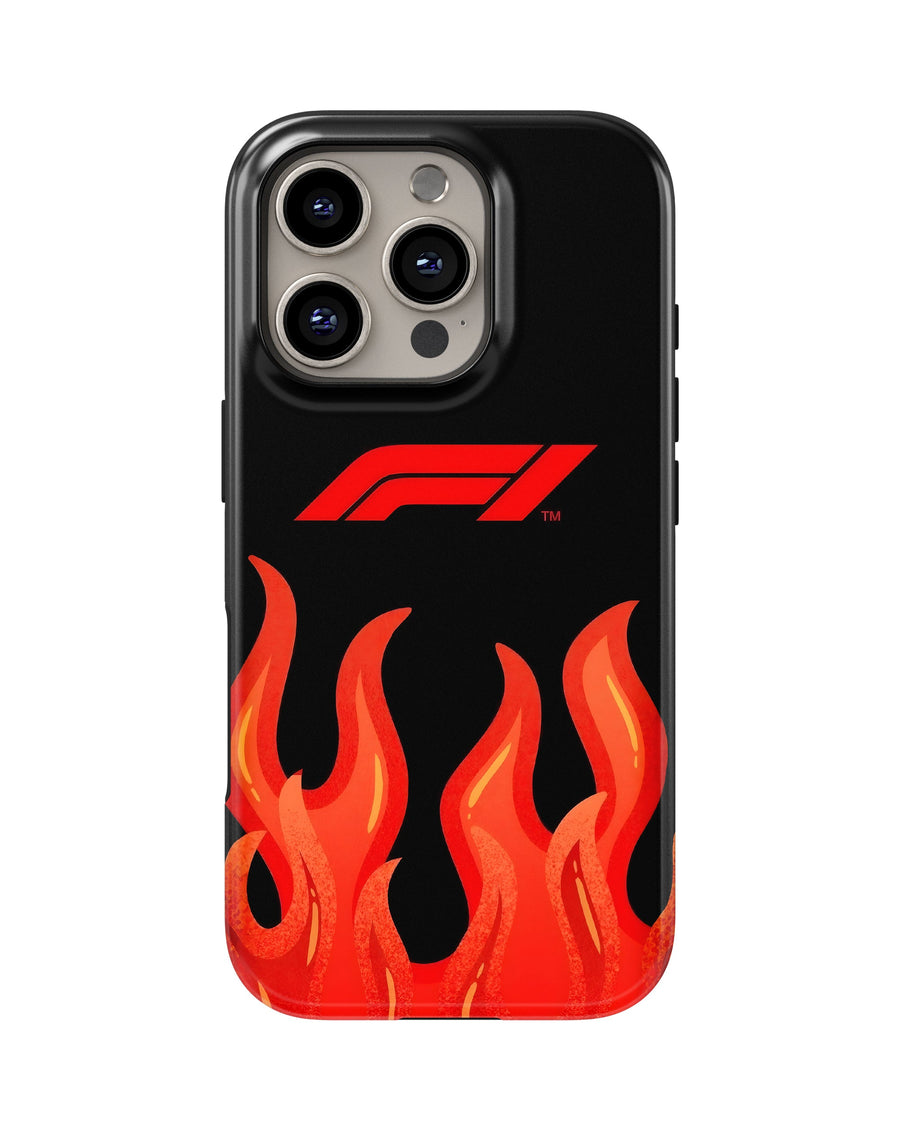 iPhone 16 Pro Tank Case | Formula 1 (F1 Flames)
