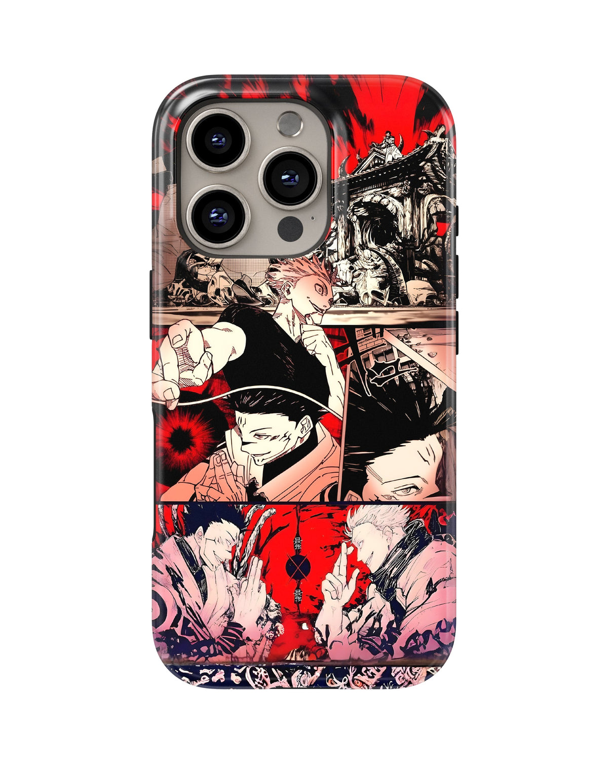 iPhone 16 Pro Max Tank Case | Anime (Gojo vs Sukuna)