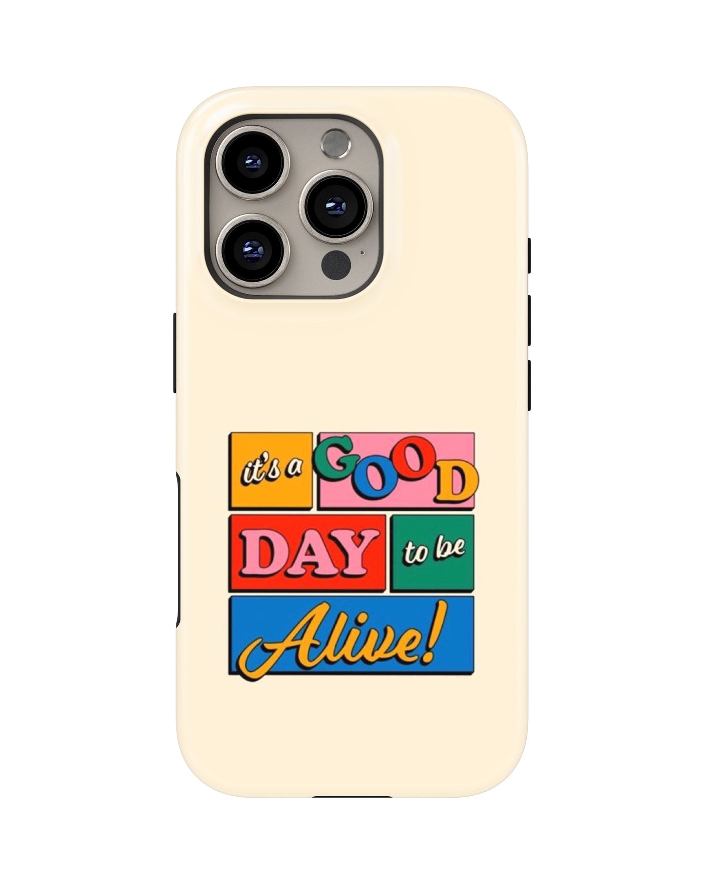 iPhone 16 Pro Tank Case | Modernism (Good Vibes)