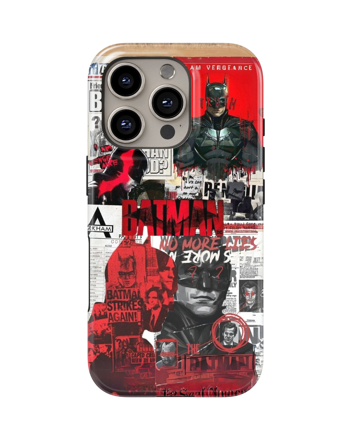iPhone 16 Pro Tank Case | Superhero (Gotham Files)
