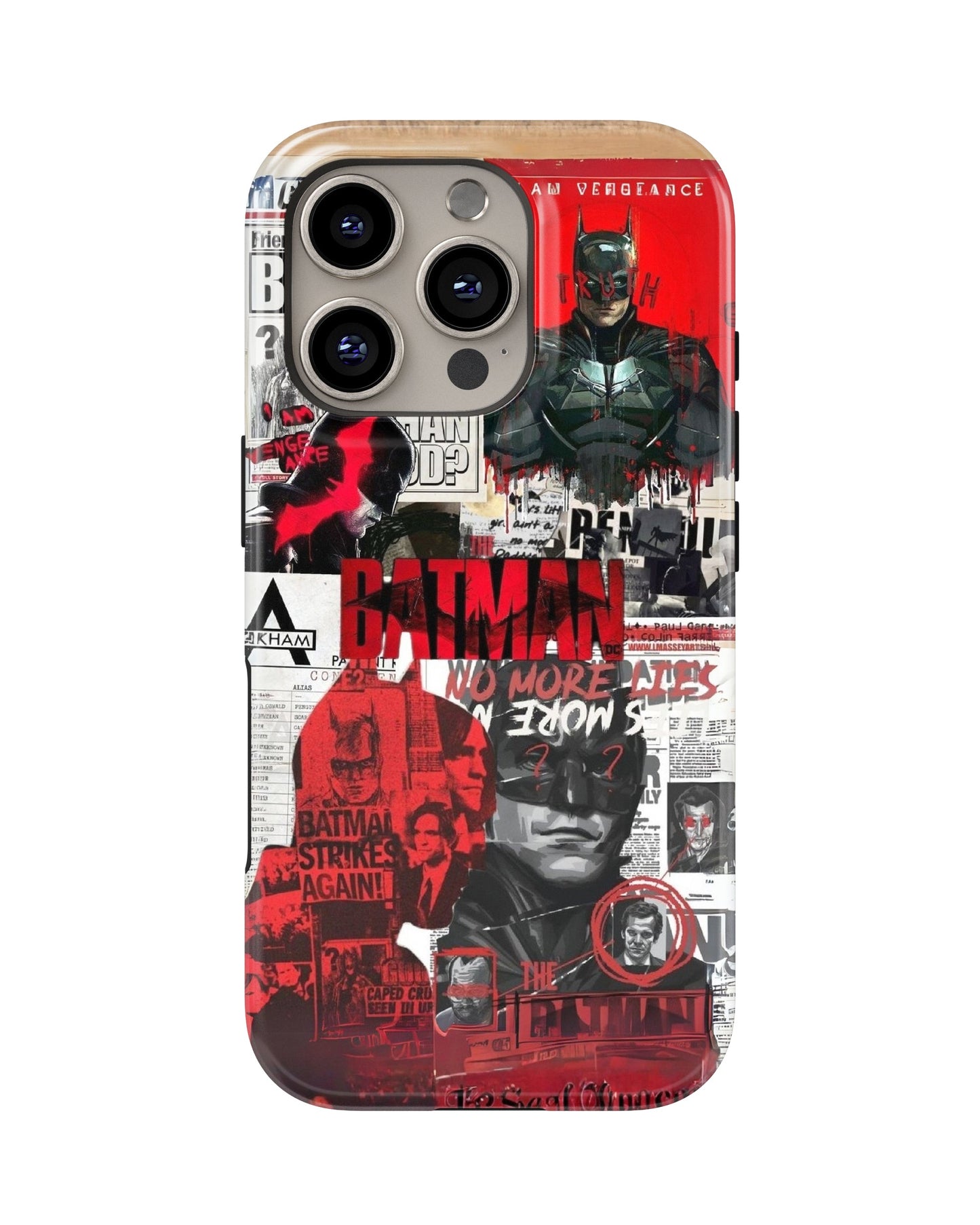 iPhone 16 Pro Tank Case | Superhero (Gotham Files)