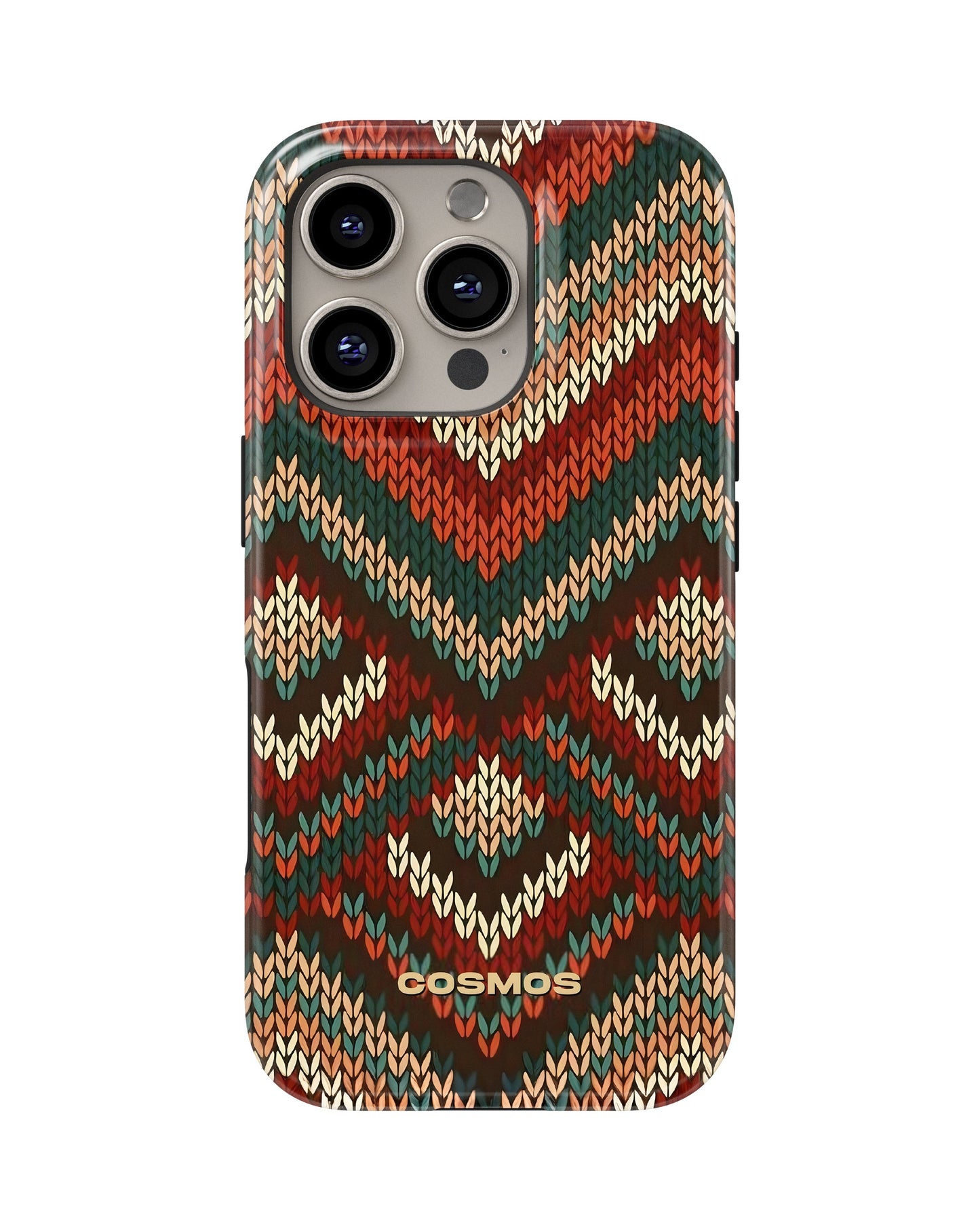iPhone 16 Pro Max Tank Case | Textures (Heritage Knit)