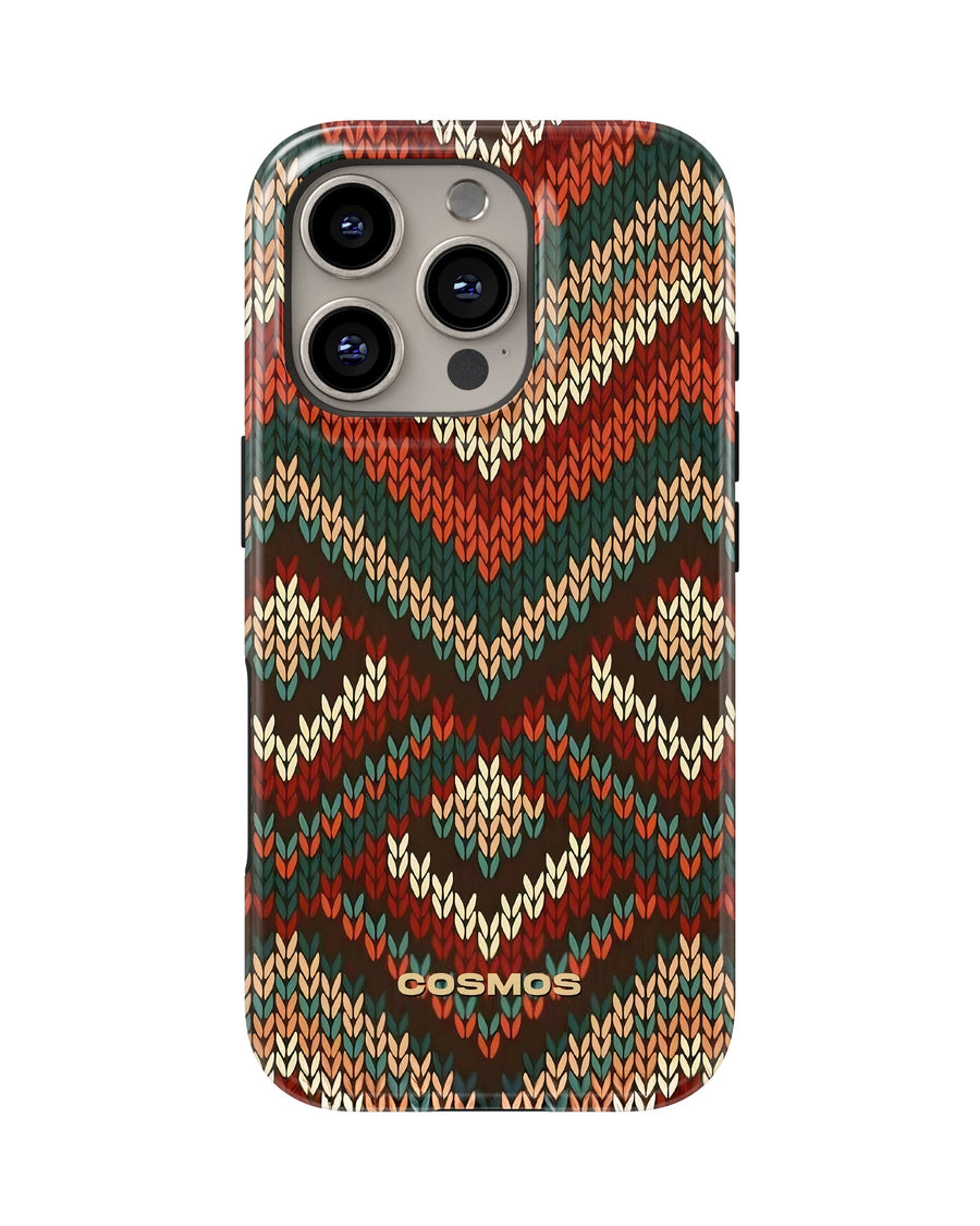 iPhone 16 Pro Tank Case | Textures (Heritage Knit)
