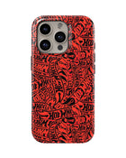 iPhone 16 Pro Max Tank Case | Modernism (Hot Wheels)