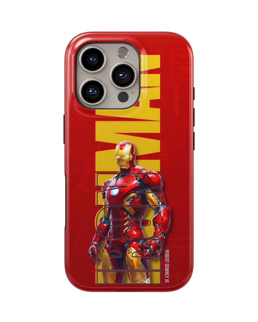 iPhone 16 Pro Max Tank Case | Superhero (Iron Ascend)