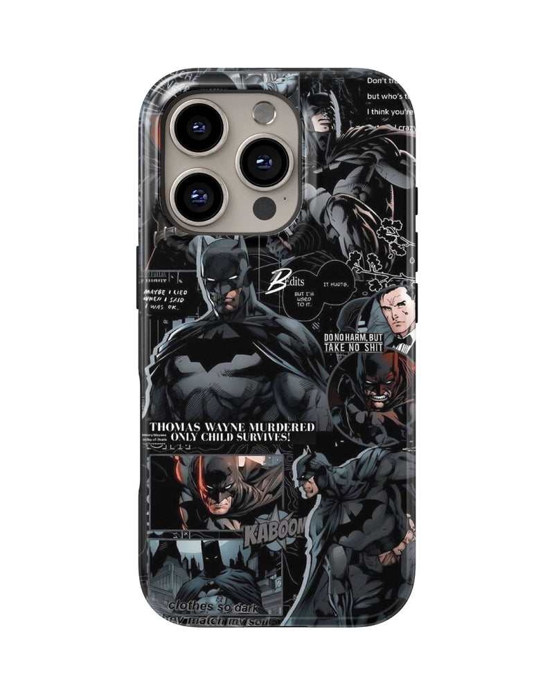 iPhone 16 Pro Tank Case | Superhero (Knightfall)