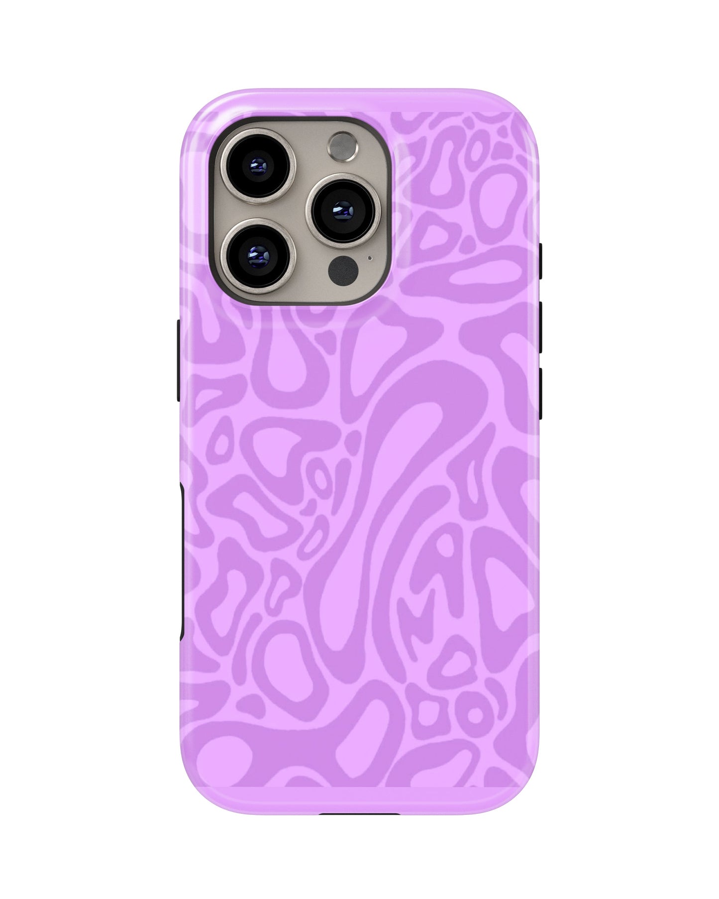 iPhone 16 Pro Max Tank Case | Modernism (Lilac Melt)