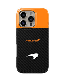iPhone 16 Pro Max Tank Case | Formula 1 (McLaren Carbon)