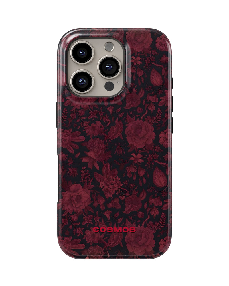 iPhone 16 Pro Max Tank Case | Textures (Midnight Rose)