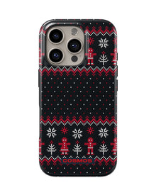 iPhone 16 Pro Max Tank Case | Textures (Nordic Night)