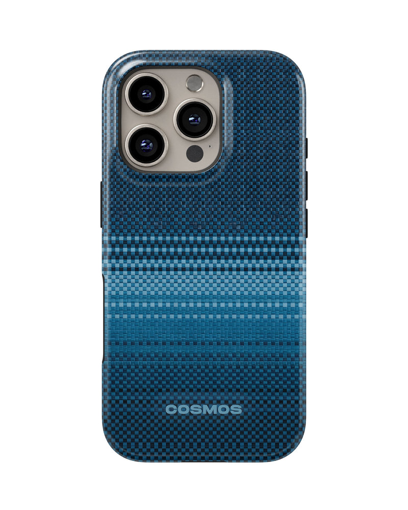 iPhone 16 Pro Max Tank Case | Textures (Ocean Stitch)