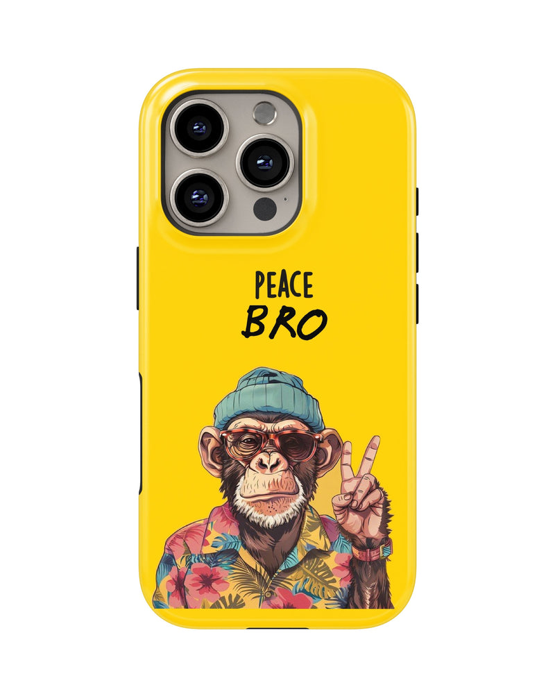 iPhone 16 Pro Tank Case | Modernism (Peace Bro)