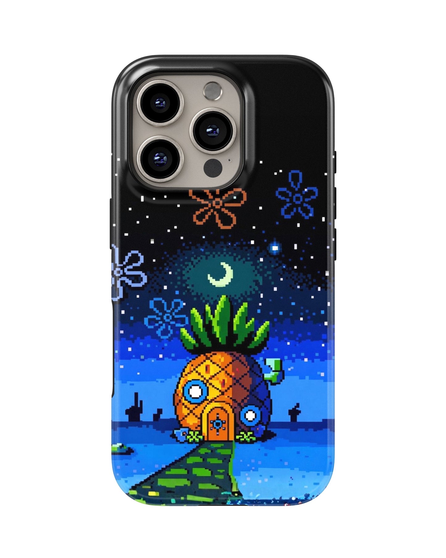 iPhone 16 Pro Max Tank Case | Modernism (Pineapple Dreams)