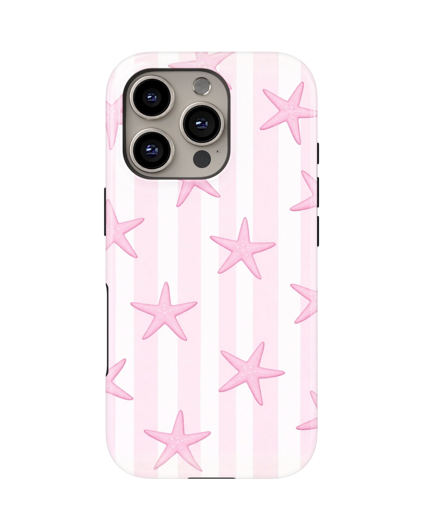 iPhone 16 Pro Max Tank Case | Girls Aesthetics (Pink Starlet)