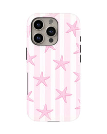 iPhone 16 Pro Max Tank Case | Girls Aesthetics (Pink Starlet)