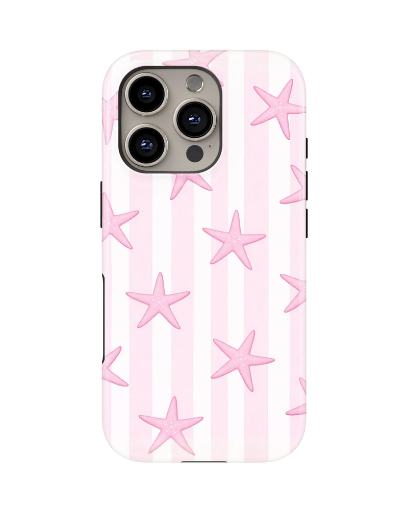 iPhone 16 Pro Max Tank Case | Girls Aesthetics (Pink Starlet)