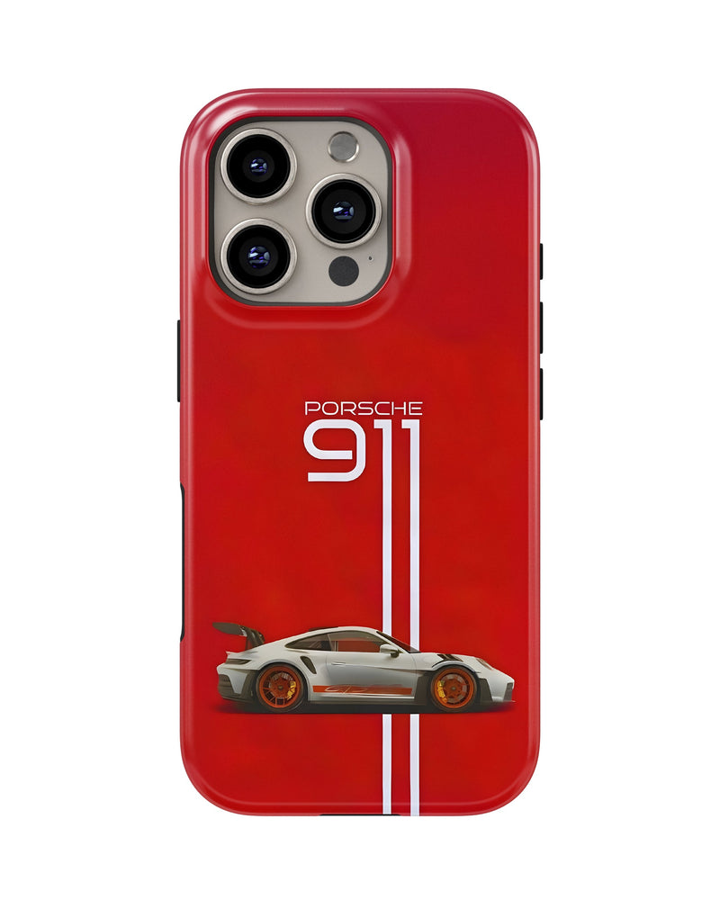 iPhone 16 Pro Tank Case | Sports Car (Porsche 911)