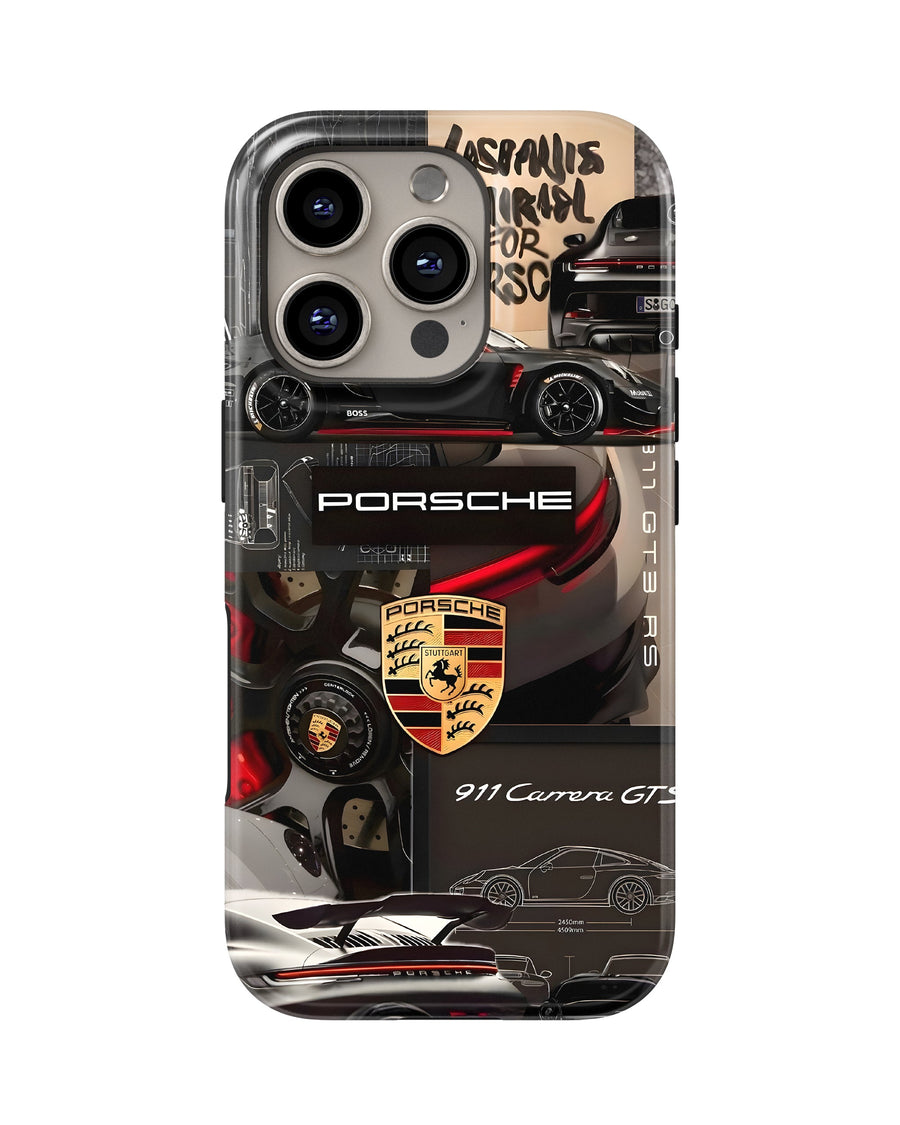 iPhone 16 Pro Tank Case | Sports Car (Porsche Originals)