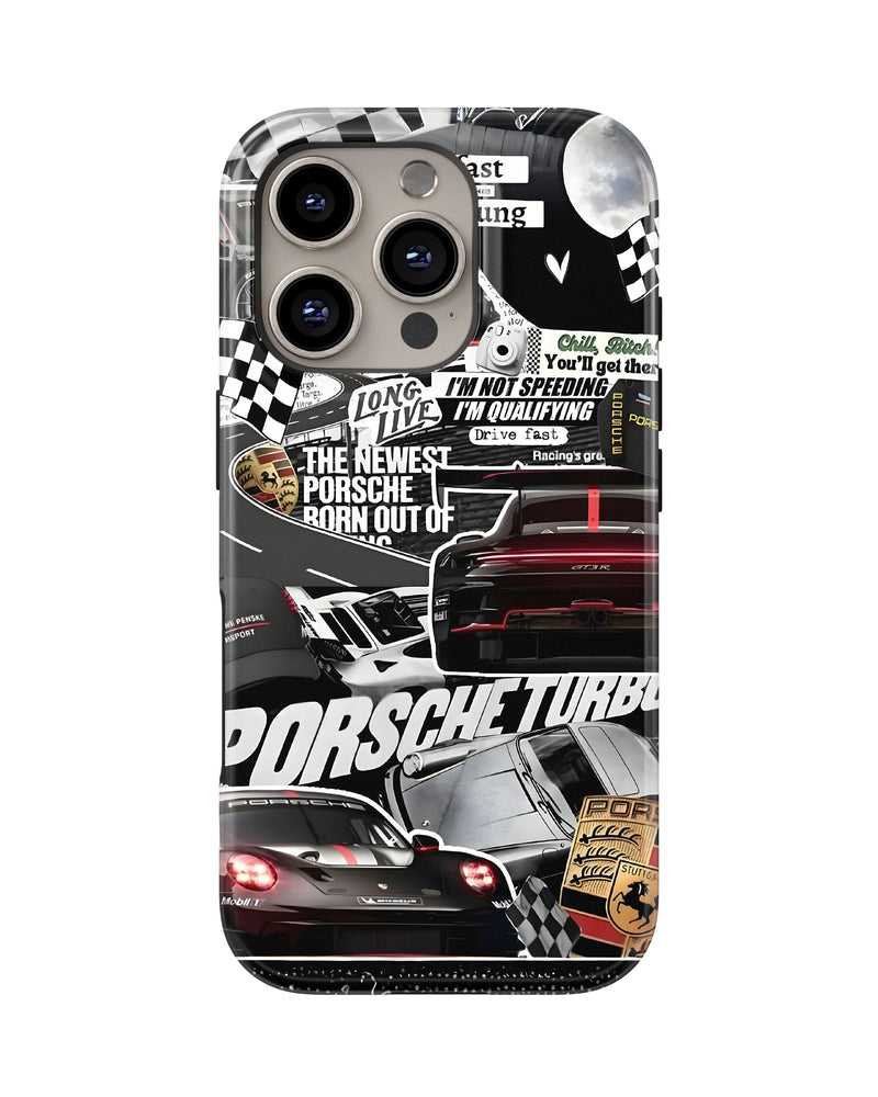 iPhone 16 Pro Tank Case | Sports Car (Porsche Sports Classics)