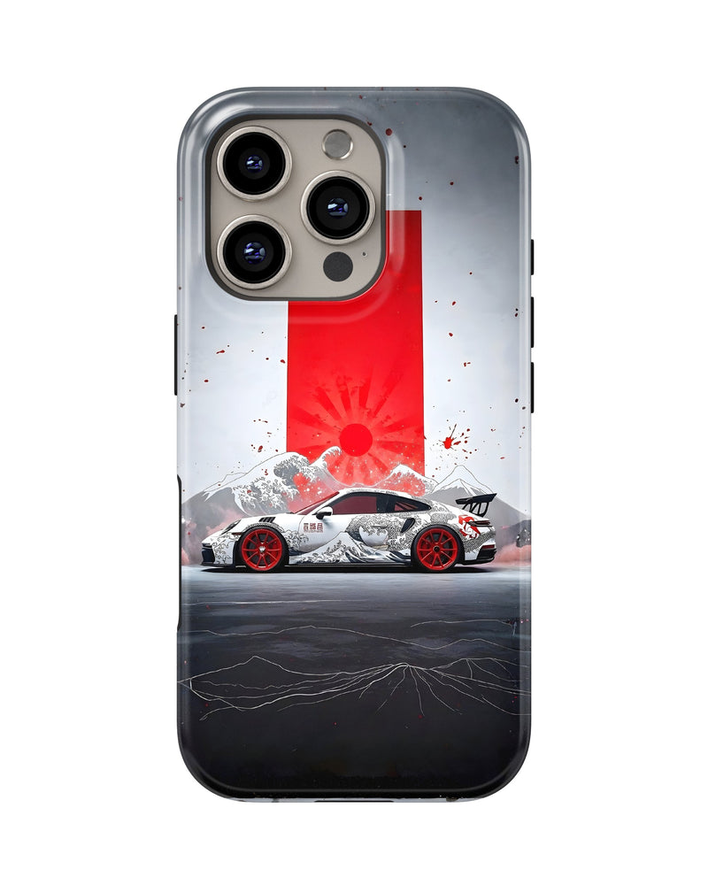 iPhone 16 Pro Max Tank Case | Sports Car (Rising Apex)