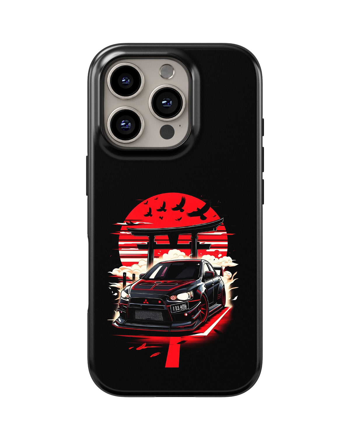 iPhone 16 Pro Tank Case | Sports Car (Rising Sun)