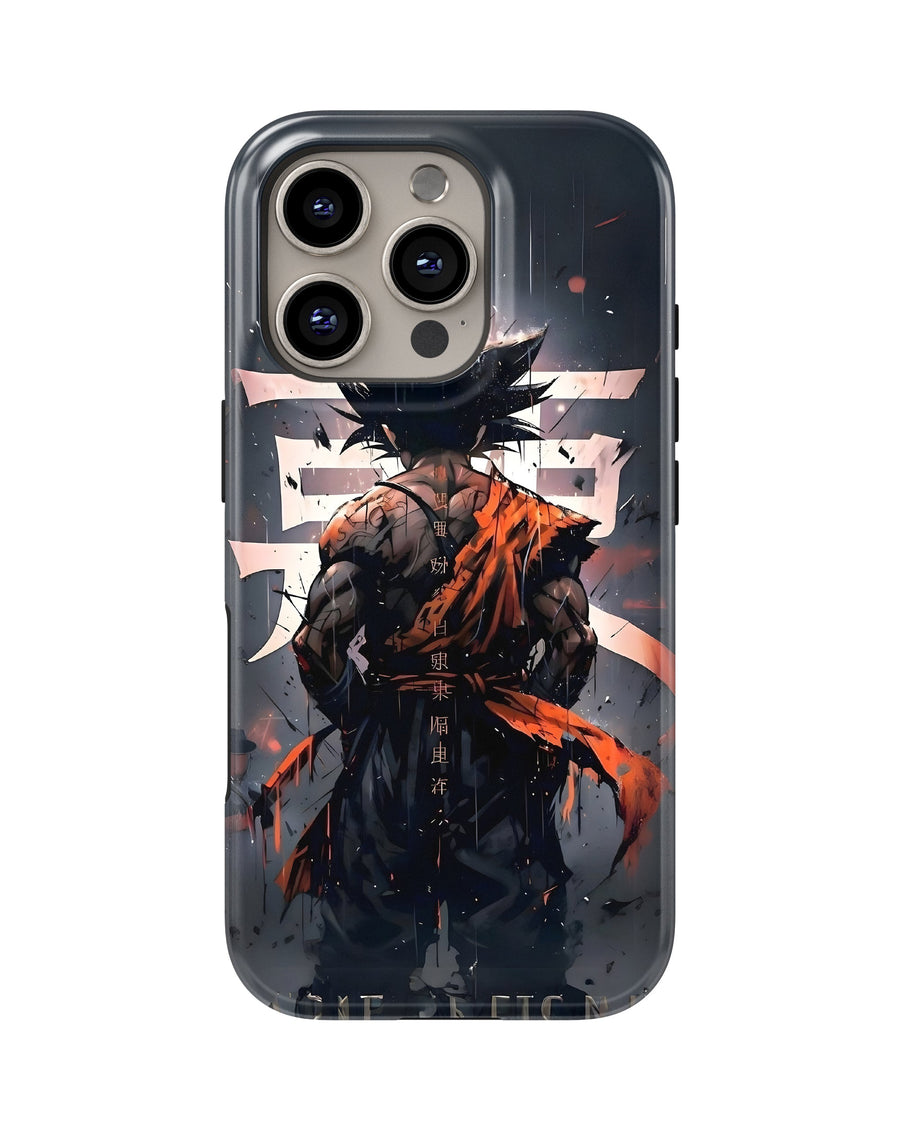 iPhone 16 Pro Tank Case | Anime (Saiyan Resolve)