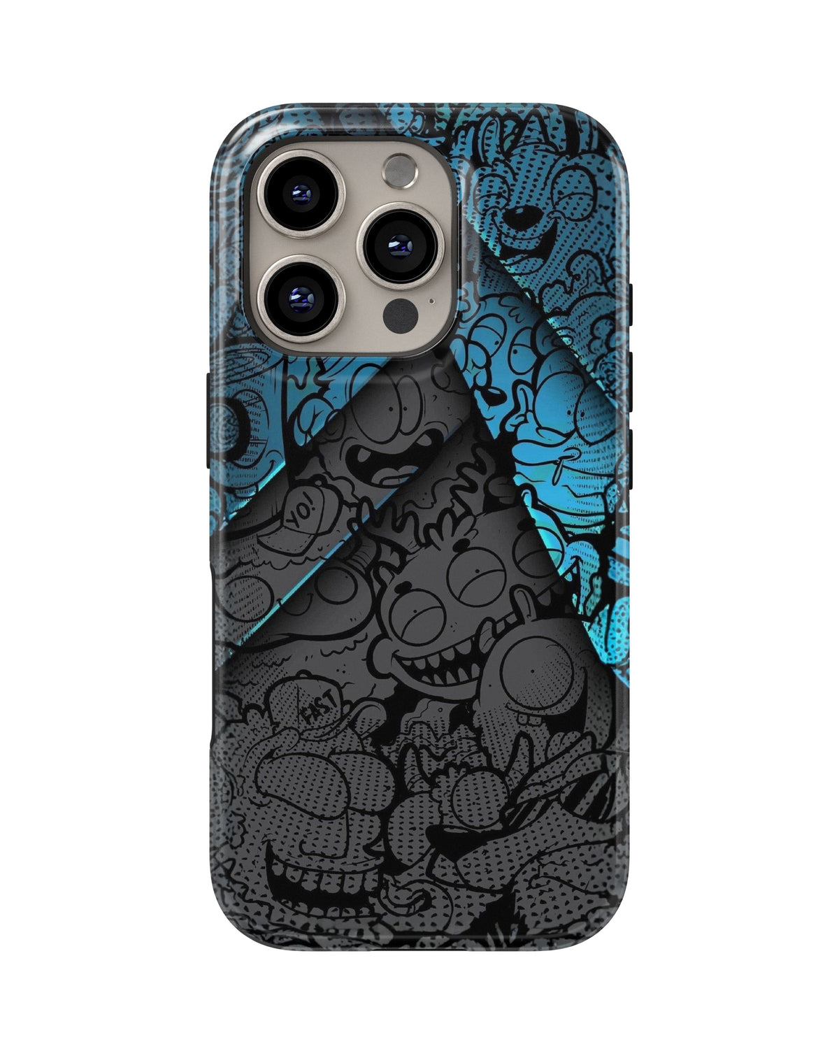 iPhone 16 Pro Tank Case | Modernism (Shadow Crowd)