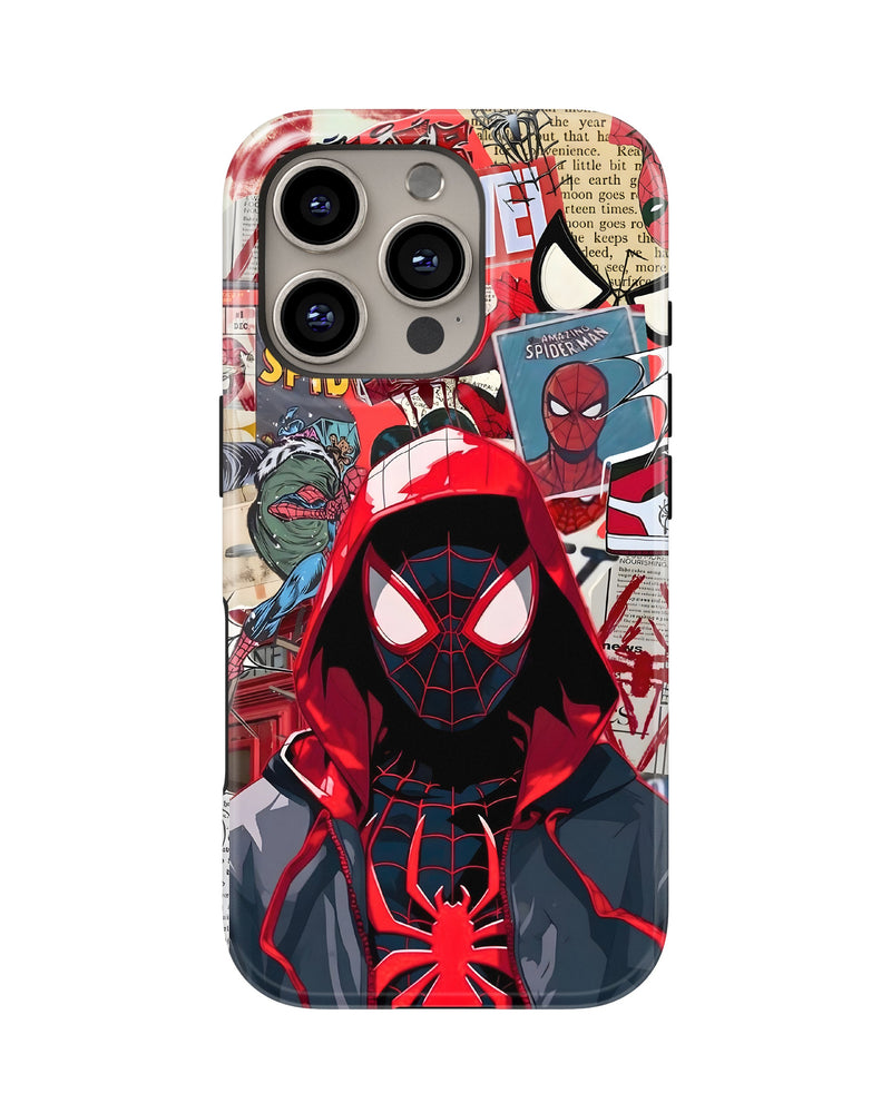 iPhone 16 Pro Max Tank Case | Superhero (Spider Noir)
