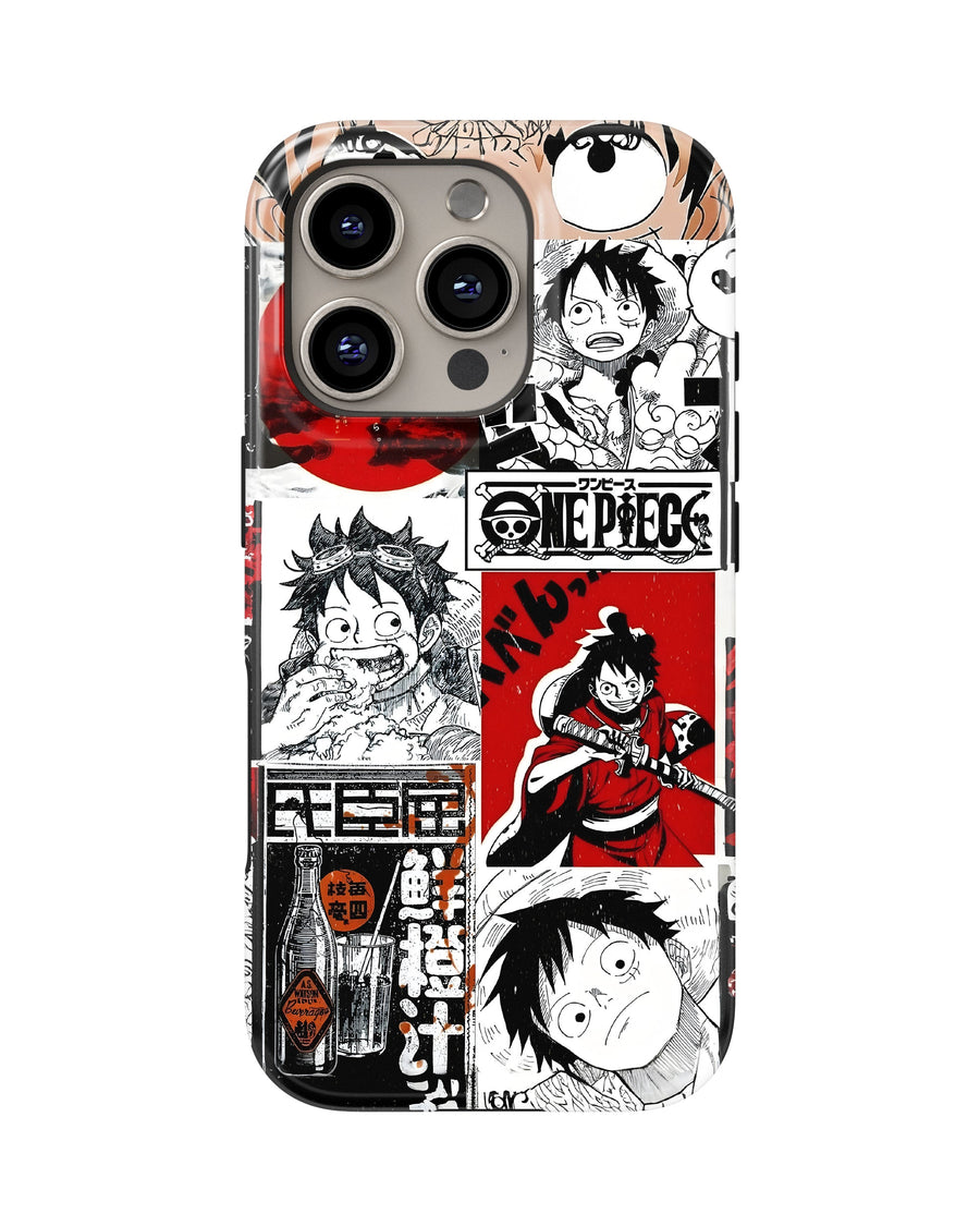 iPhone 16 Pro Max Tank Case | Anime (Straw Hat Saga)