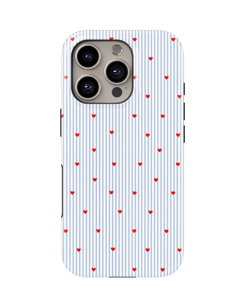 iPhone 16 Pro Tank Case | Girls Aesthetics (Sweet Stripes)