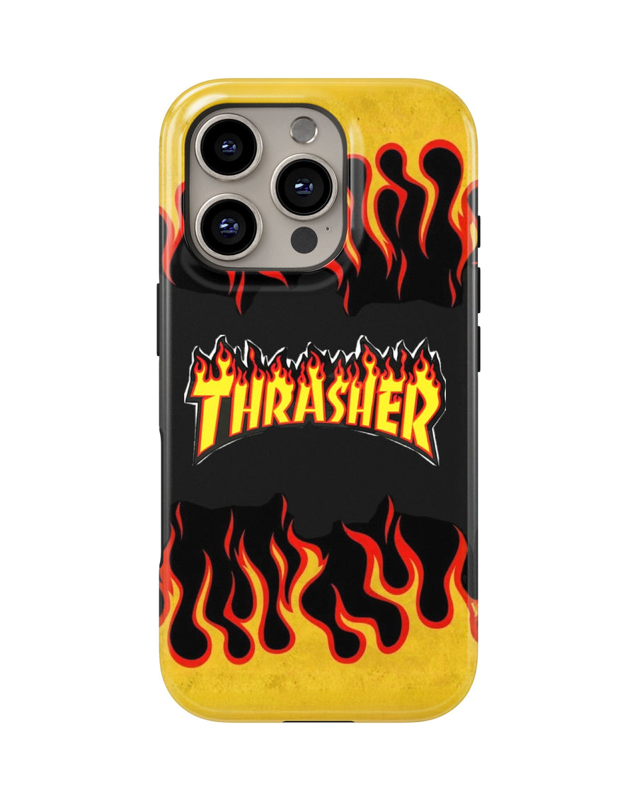 iPhone 16 Pro Tank Case | Modernism (Thrasher Flame)