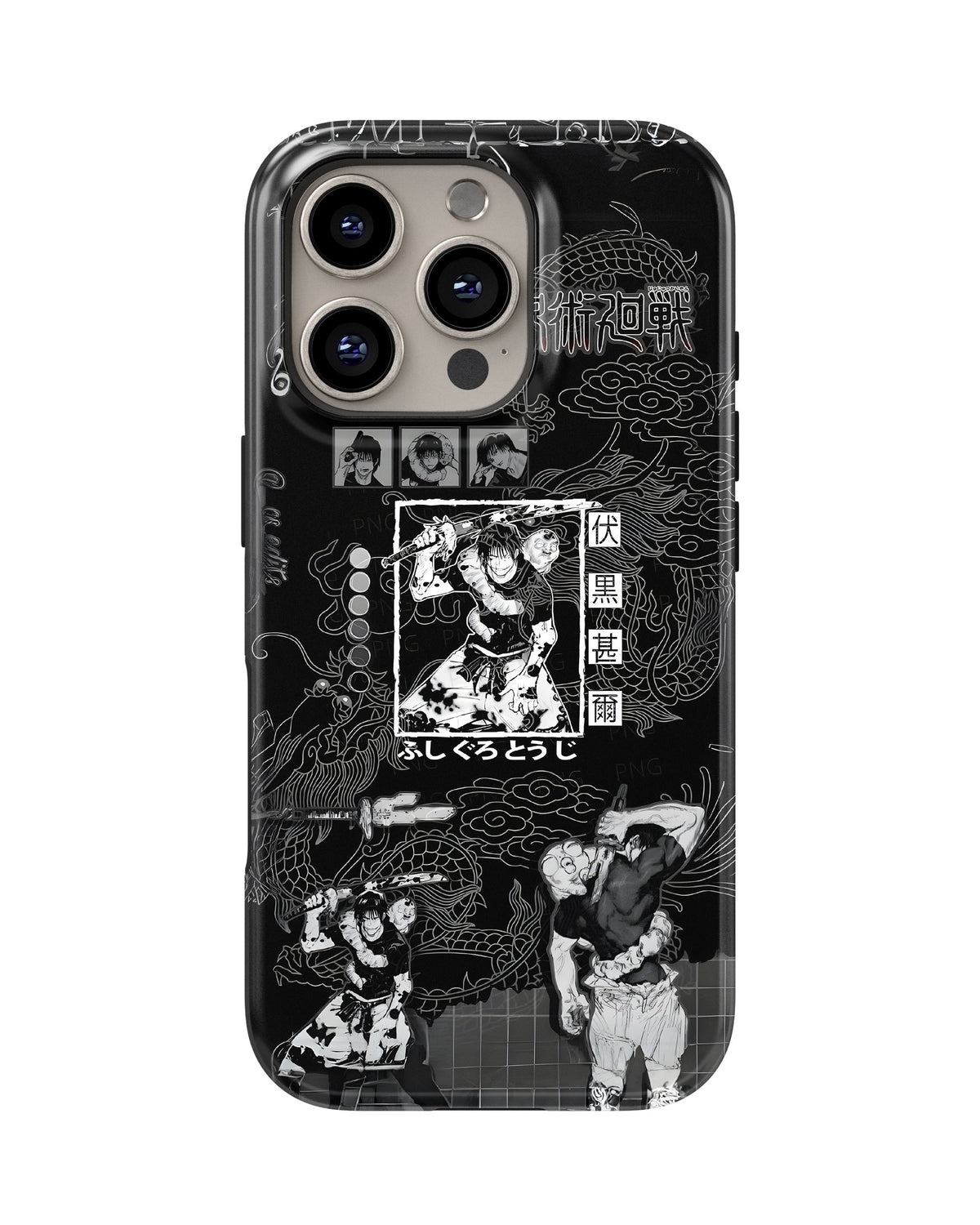 iPhone 16 Pro Tank Case | Anime (Toji Fushiguro)