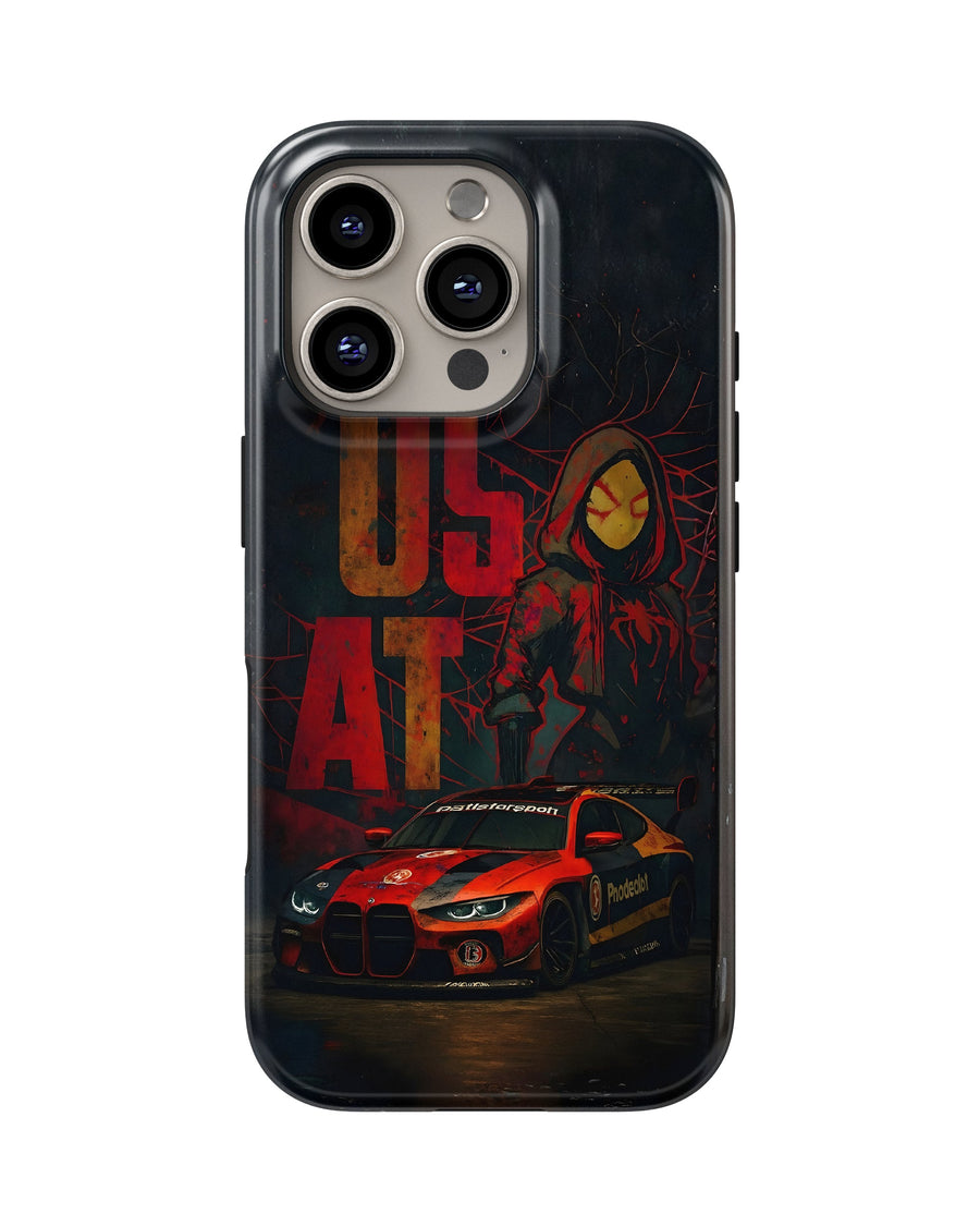 iPhone 16 Pro Max Tank Case | Sports Car (Urban Outlaw)