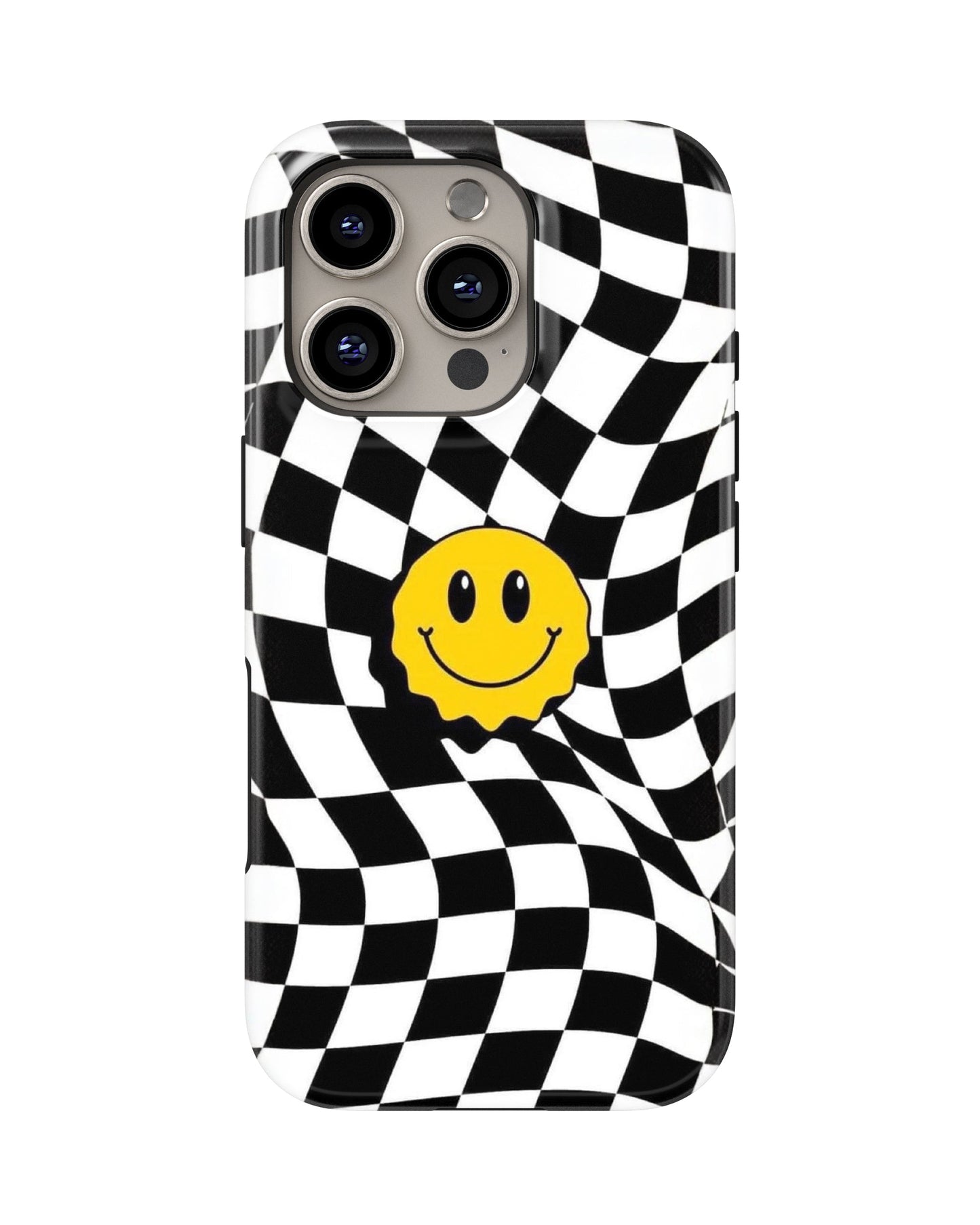 iPhone 16 Pro Tank Case | Modernism (Warped Smile)