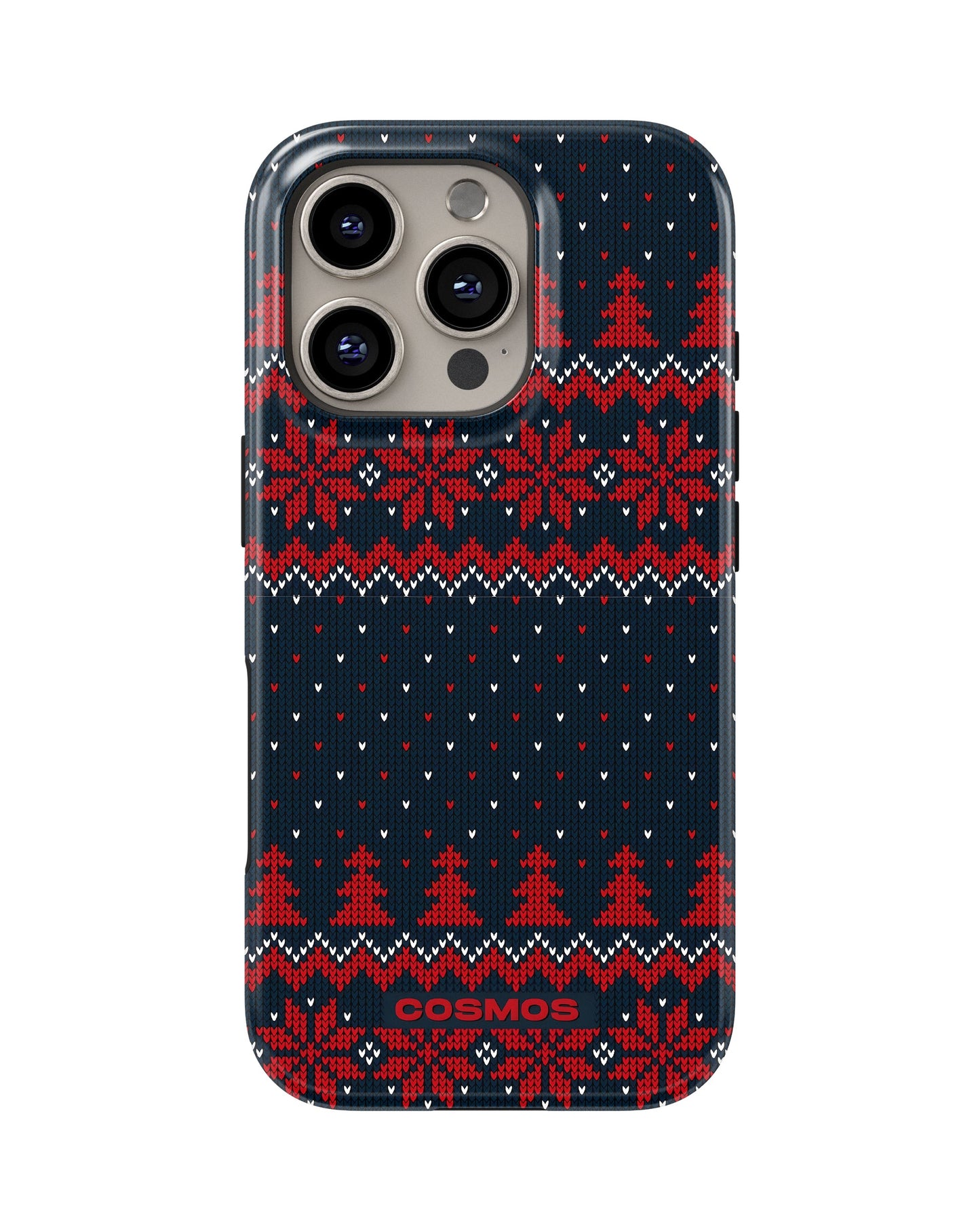 iPhone 16 Pro Tank Case | Textures (Winter Pines)