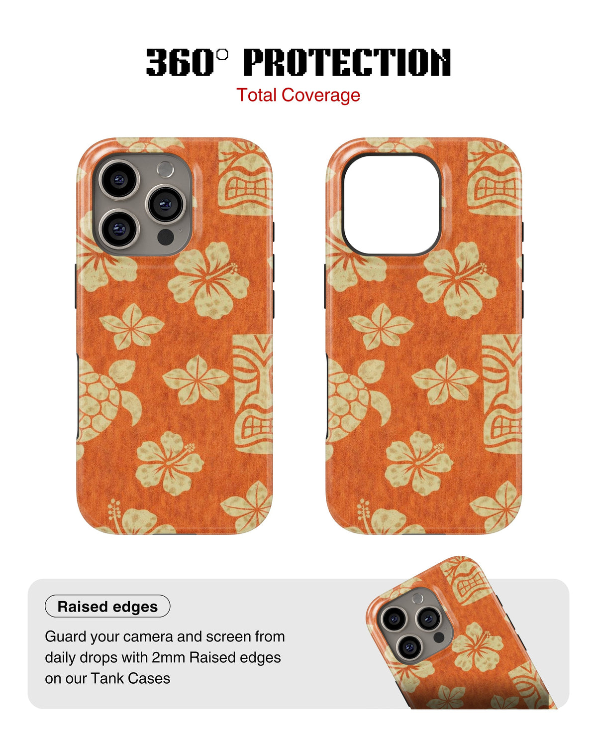 iPhone 16 Pro Max Tank Case | Girls Aesthetics (Aloha Sunset)