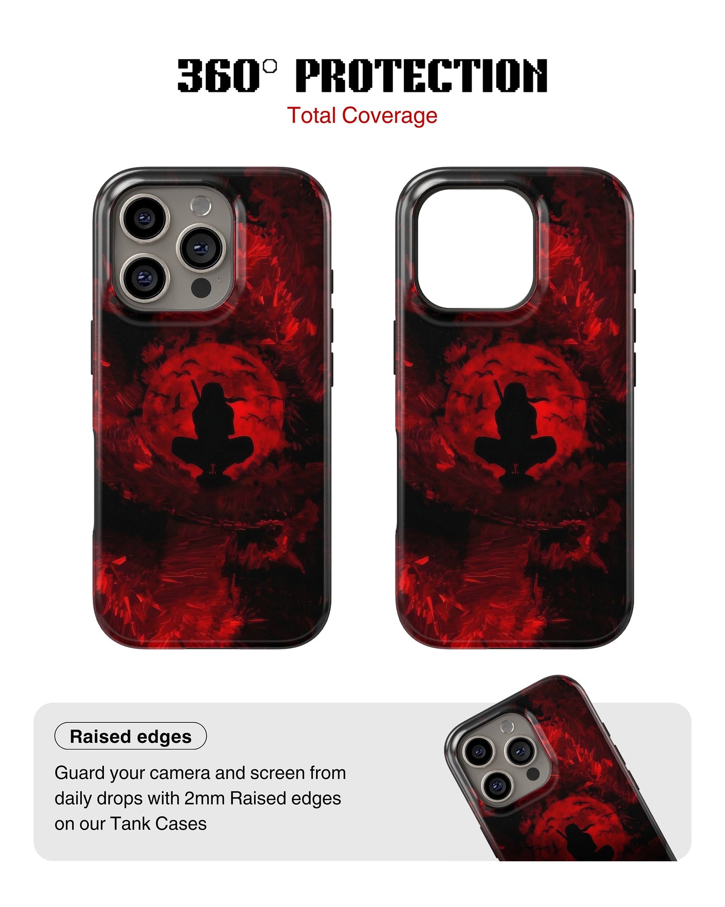 iPhone 16 Pro Tank Case | Anime (Blood Moon)