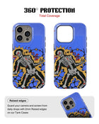 iPhone 16 Pro Tank Case | Modernism (Bone Bloom)