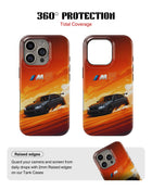iPhone 16 Pro Max Tank Case | Sports Car (Burning M)