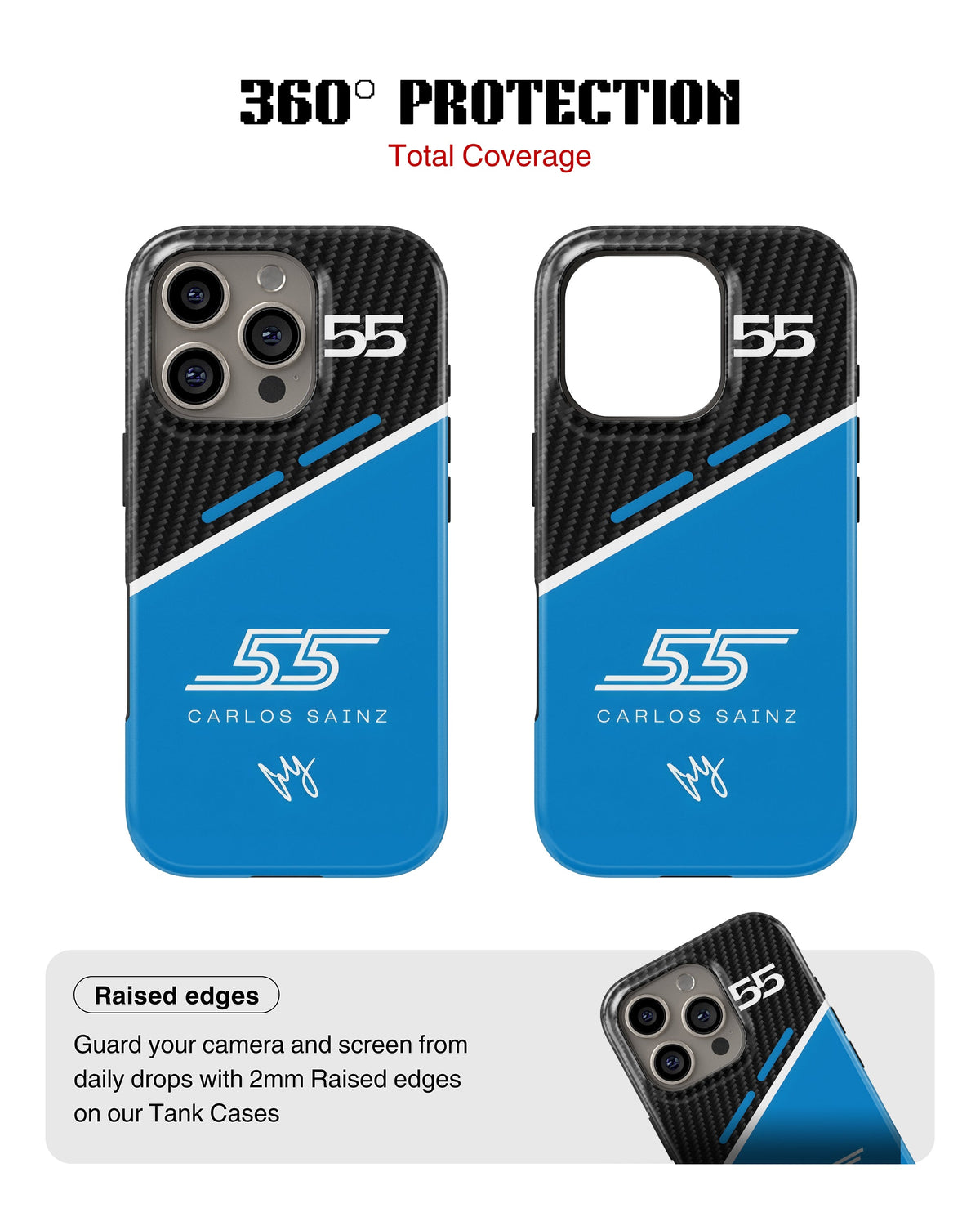 iPhone 16 Pro Tank Case | Formula 1 (Carlos Sainz)